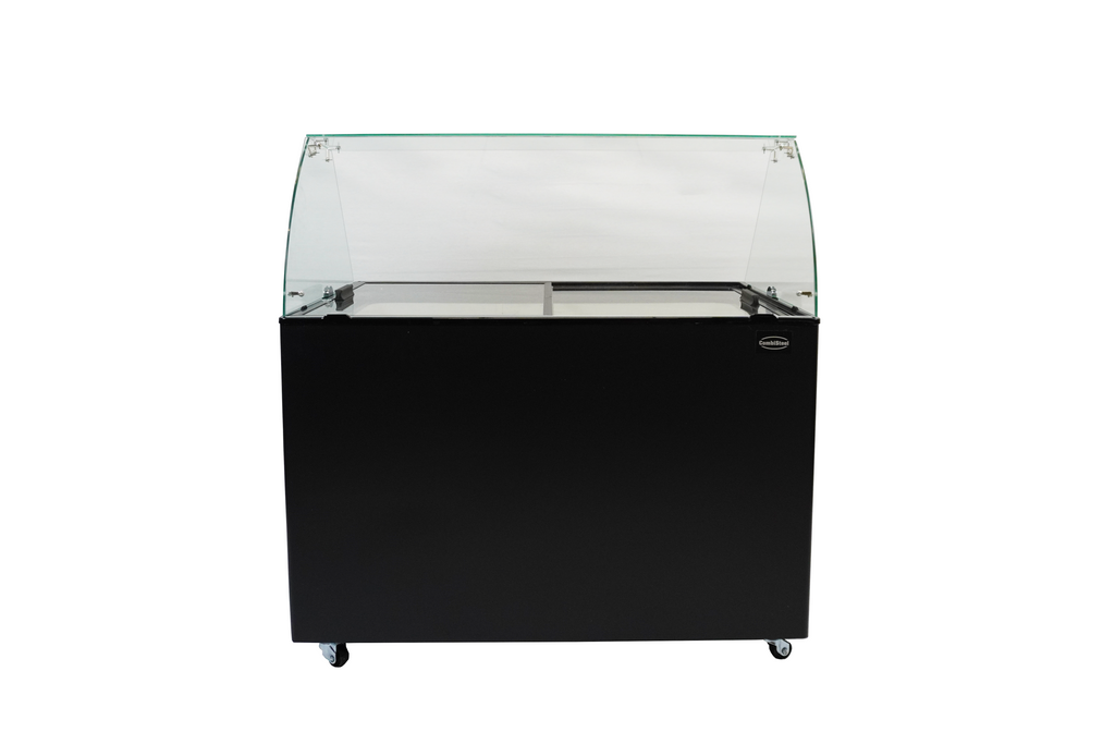 CombiSteel ICE CREAM DISPLAY JAVA BLACK 8x5 LTR