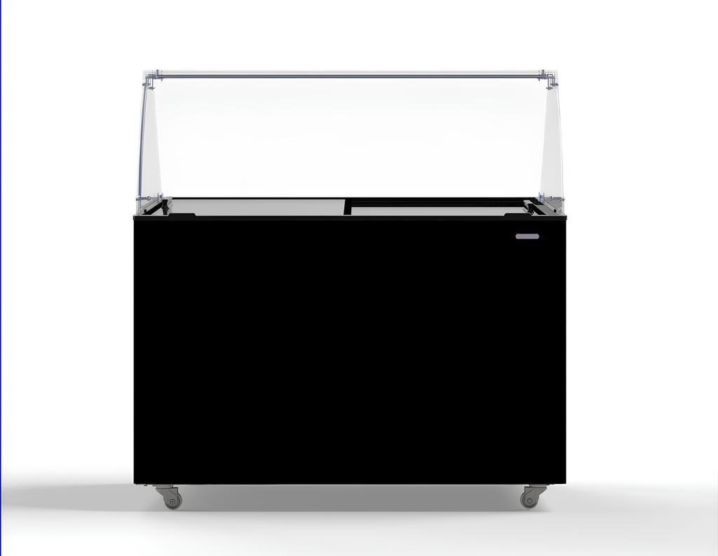CombiSteel ICE CREAM DISPLAY JAVA BLACK 8x5 LTR