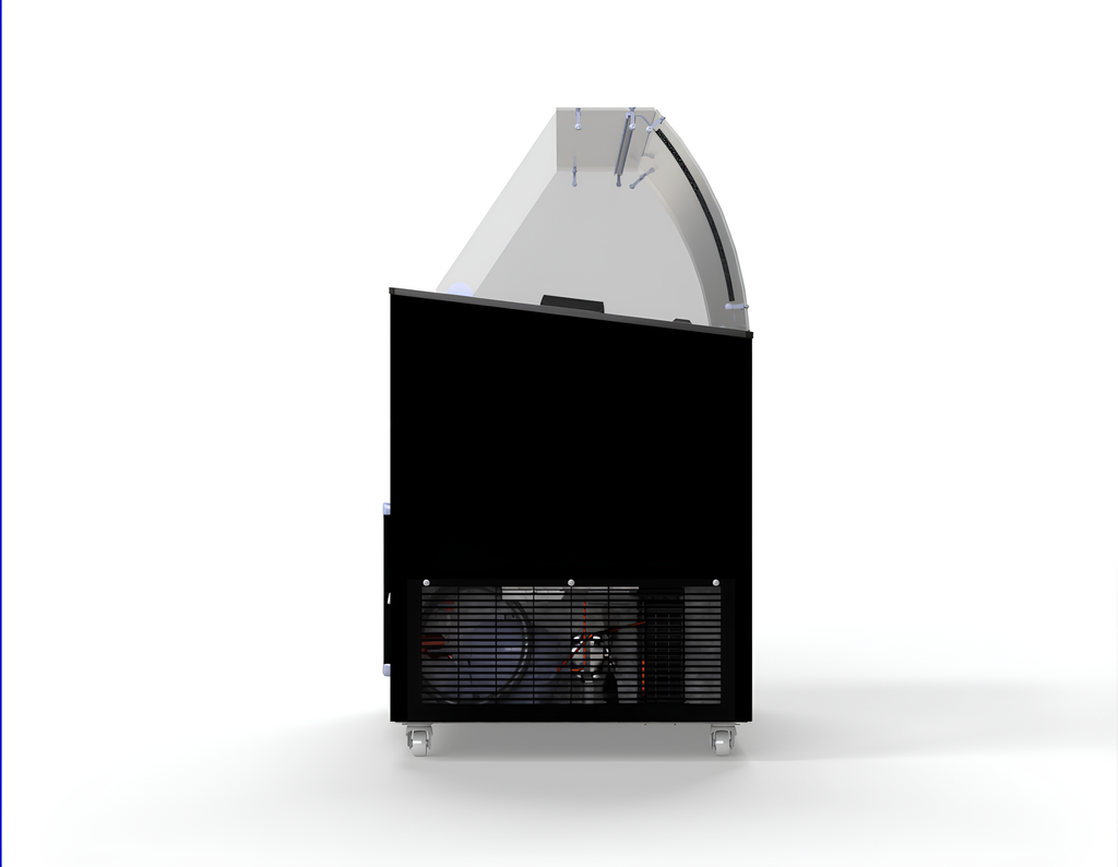 CombiSteel ICE CREAM DISPLAY JAVA BLACK 8x5 LTR