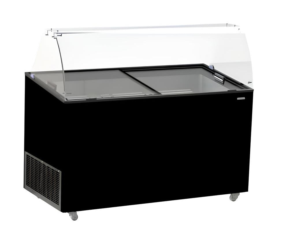 CombiSteel ICE CREAM DISPLAY TENERIFE BLACK 10X5 LTR