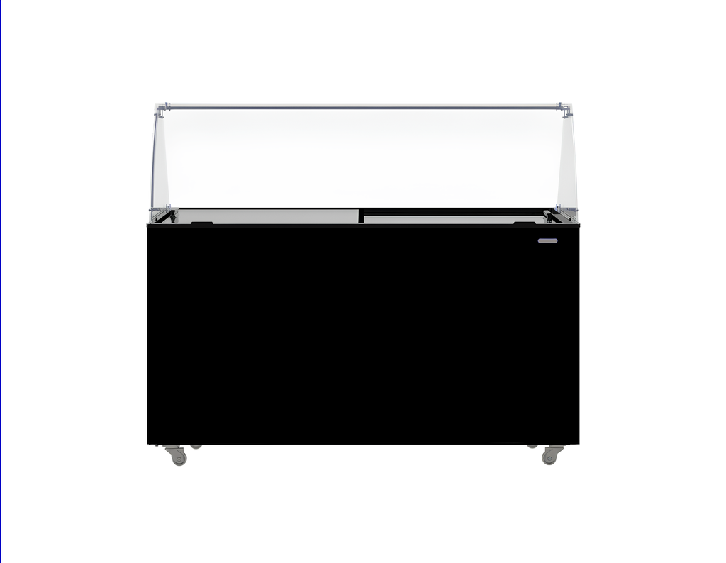 CombiSteel ICE CREAM DISPLAY TENERIFE BLACK 10X5 LTR