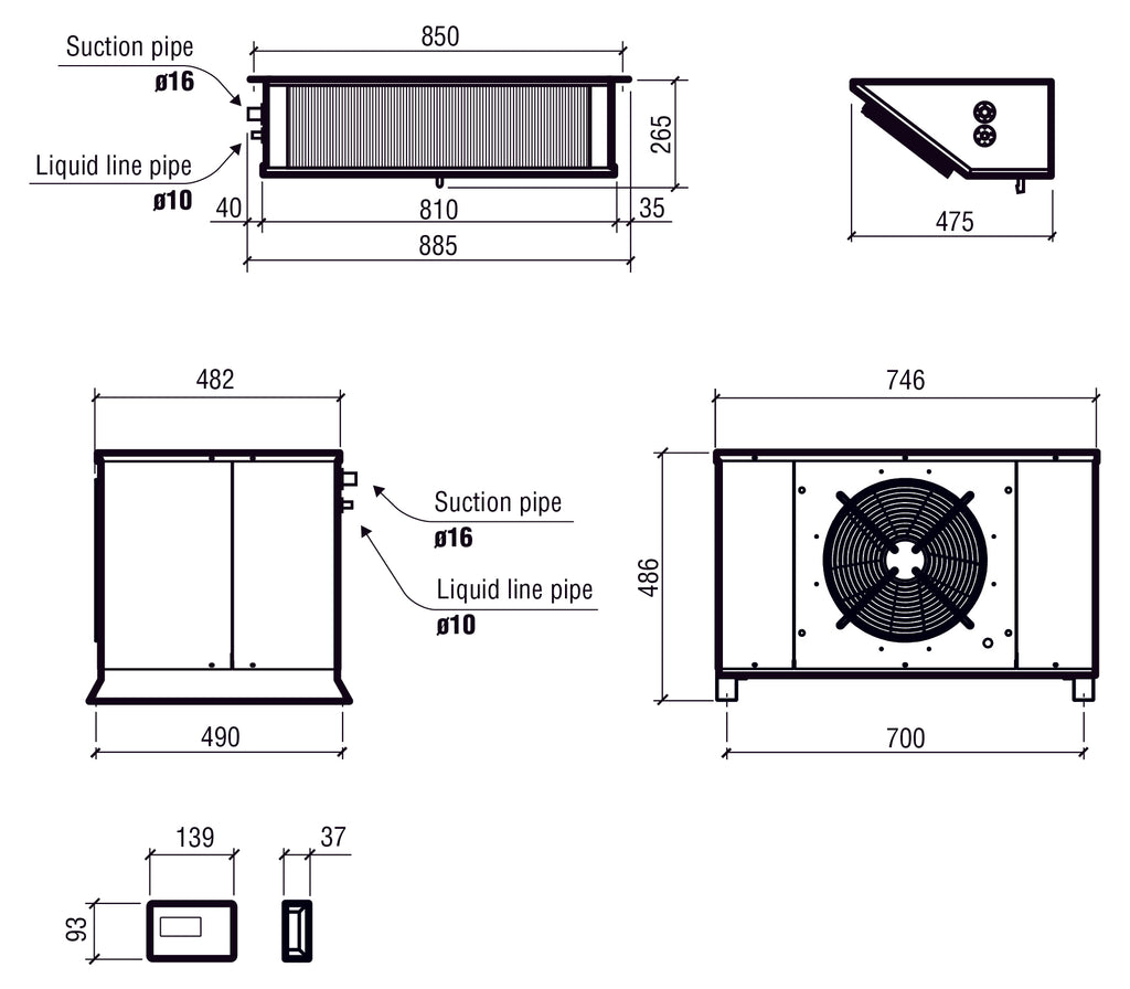 CombiSteel POSITIVE SPLIT UNIT 18.97-47.29 M3