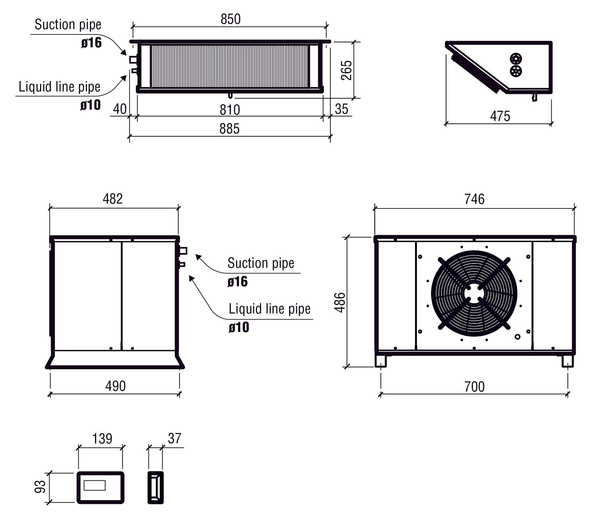 CombiSteel POSITIVE SPLIT UNIT 22.10-55.84 M3