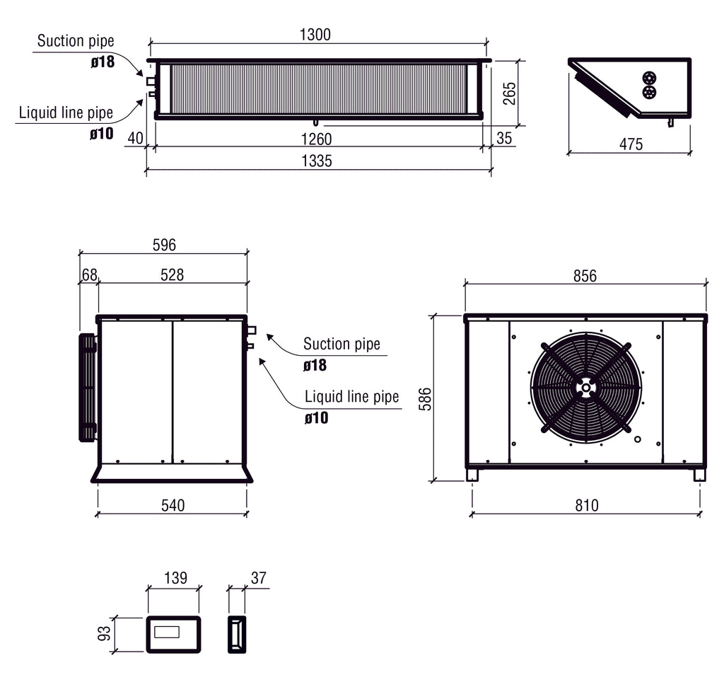 CombiSteel POSITIVE SPLIT UNIT 48.32-73.32 M3