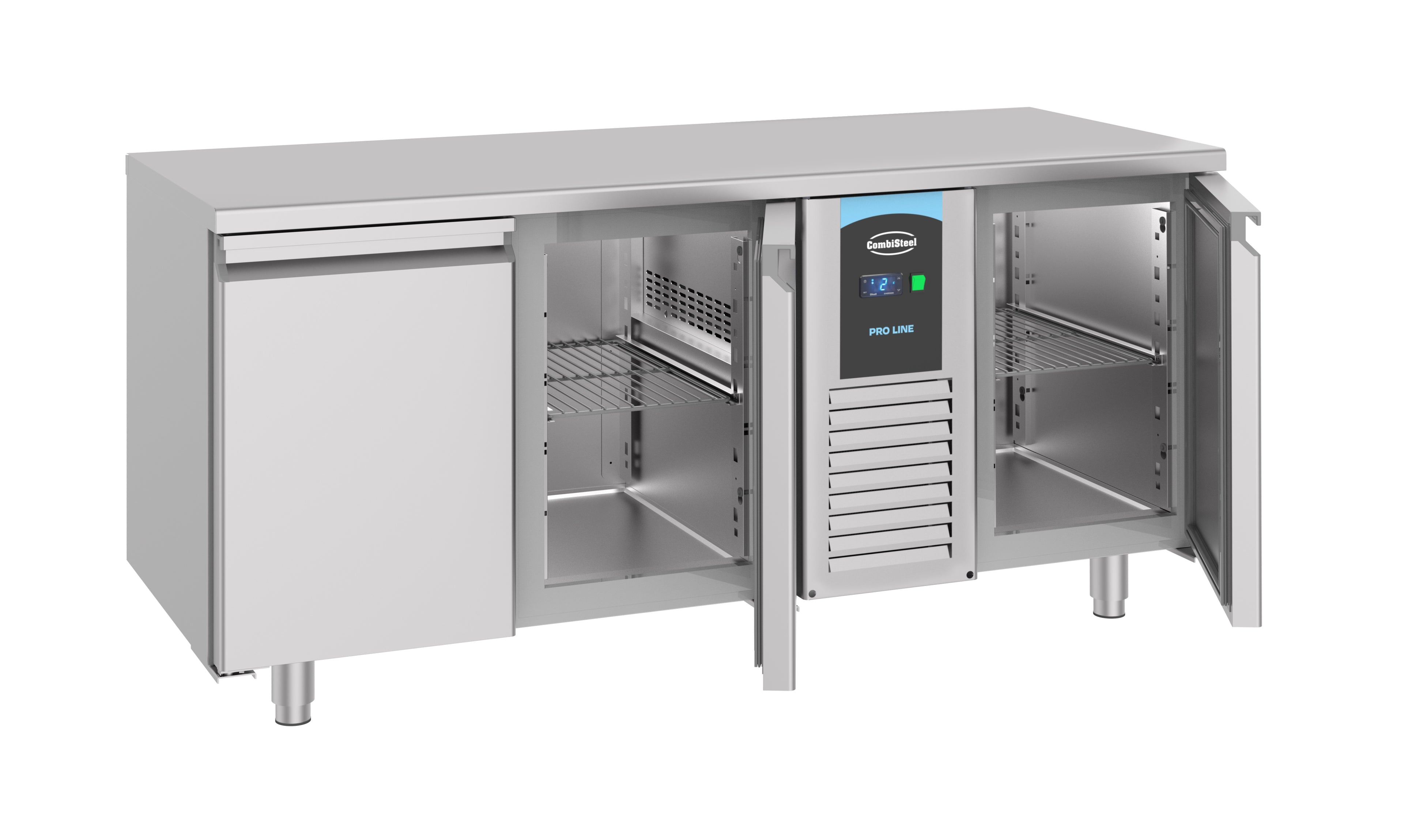 CombiSteel 700 REFRIGERATED COUNTER 3 DOORS MONOBLOCK ENERGY LINE