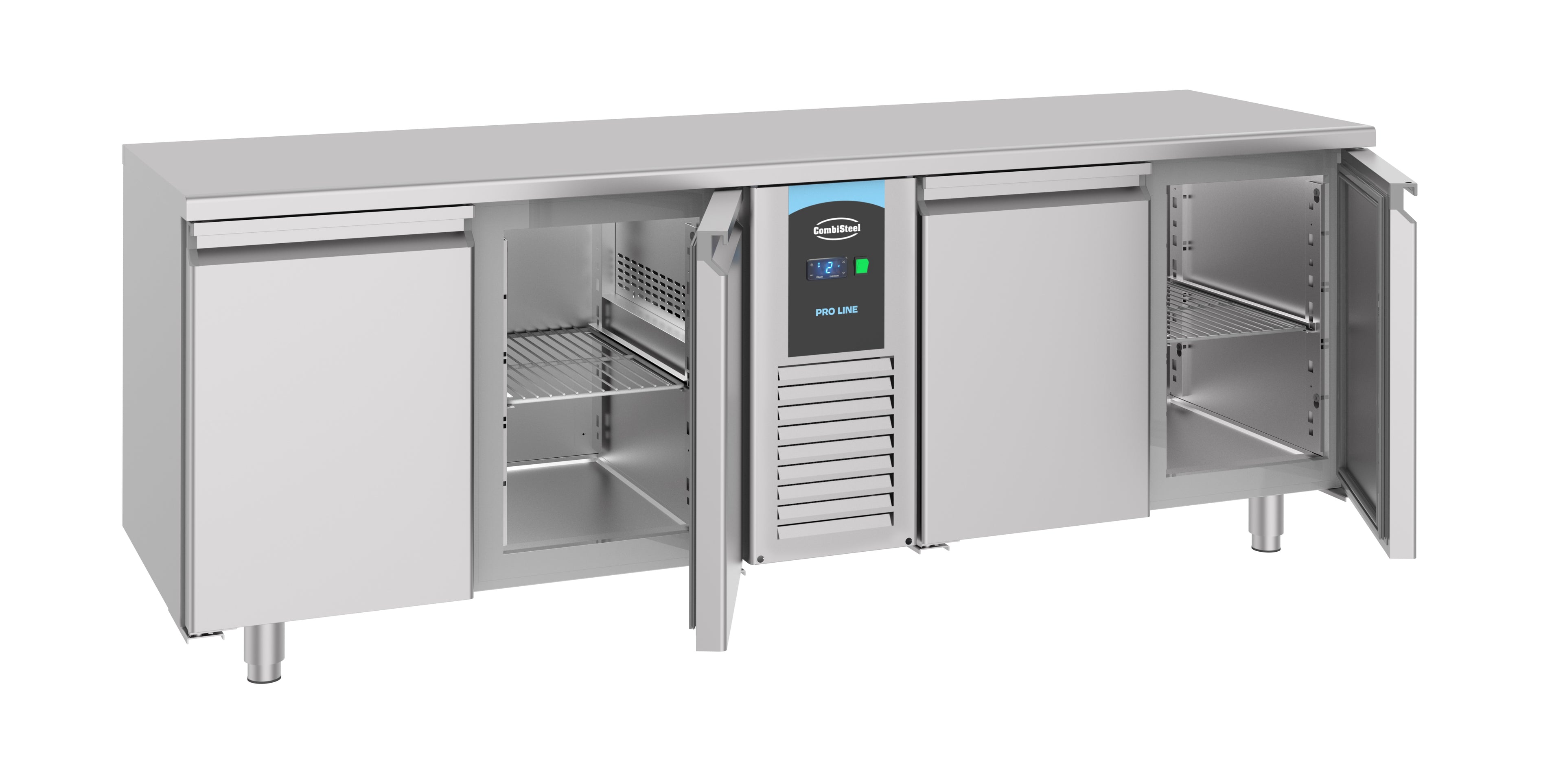 CombiSteel 700 REFRIGERATED COUNTER 4 DOORS MONOBLOCK ENERGY LINE