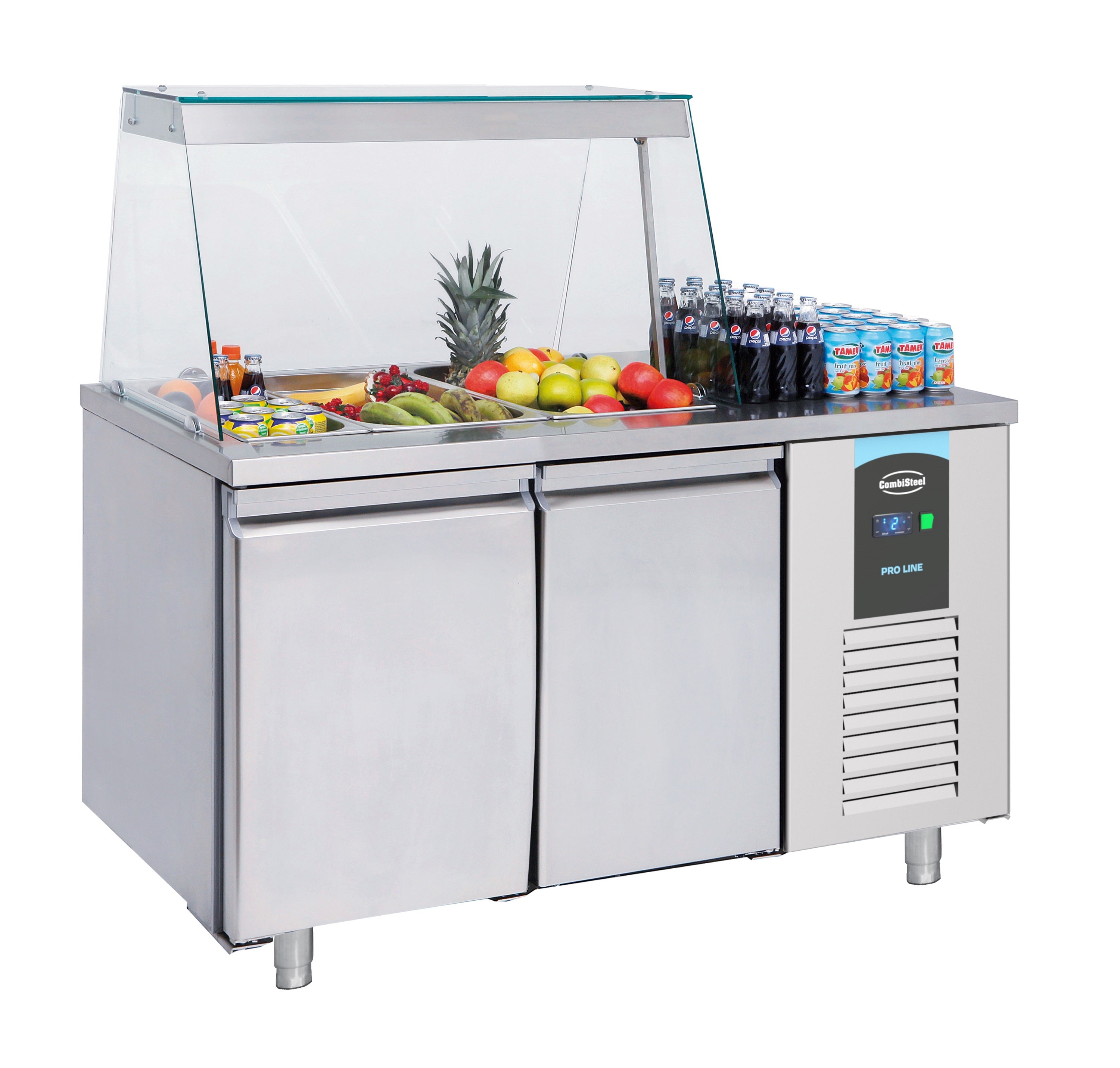 CombiSteel SALADETTE 2 DOORS 3x 1/1GN CONTAINER