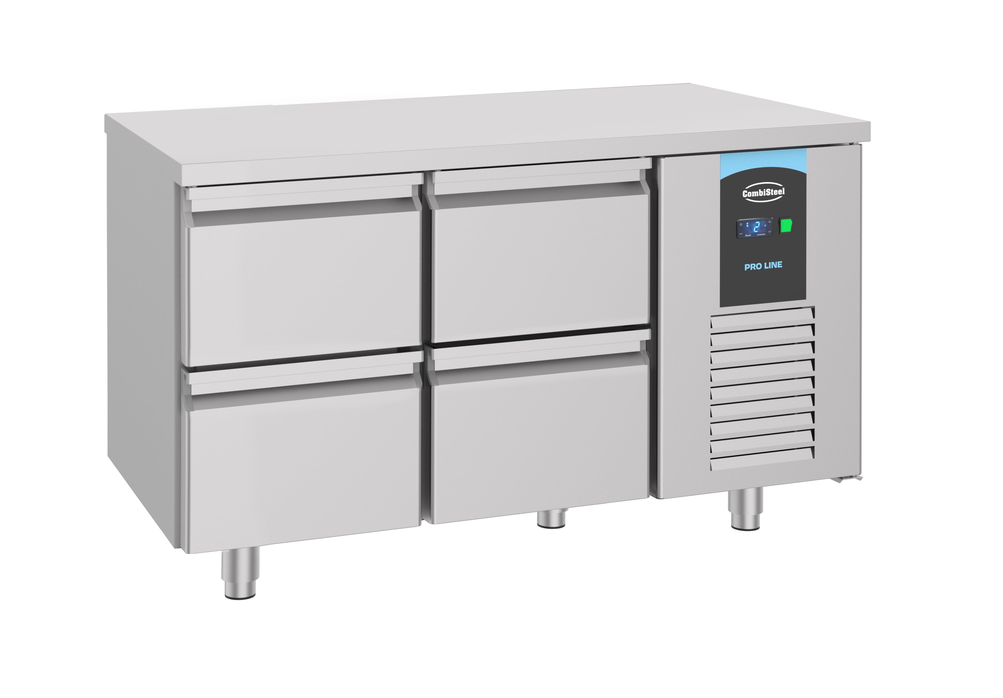 CombiSteel 700 REFRIGERATED COUNTER 4 DRAWERS ENERGY LINE