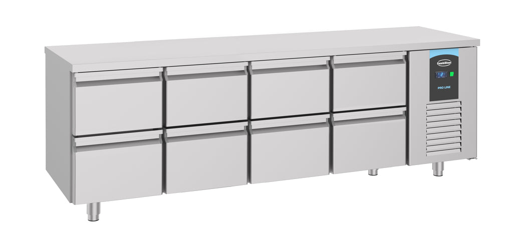 CombiSteel 700 REFRIGERATED COUNTER 8 DRAWERS ENERGY LINE