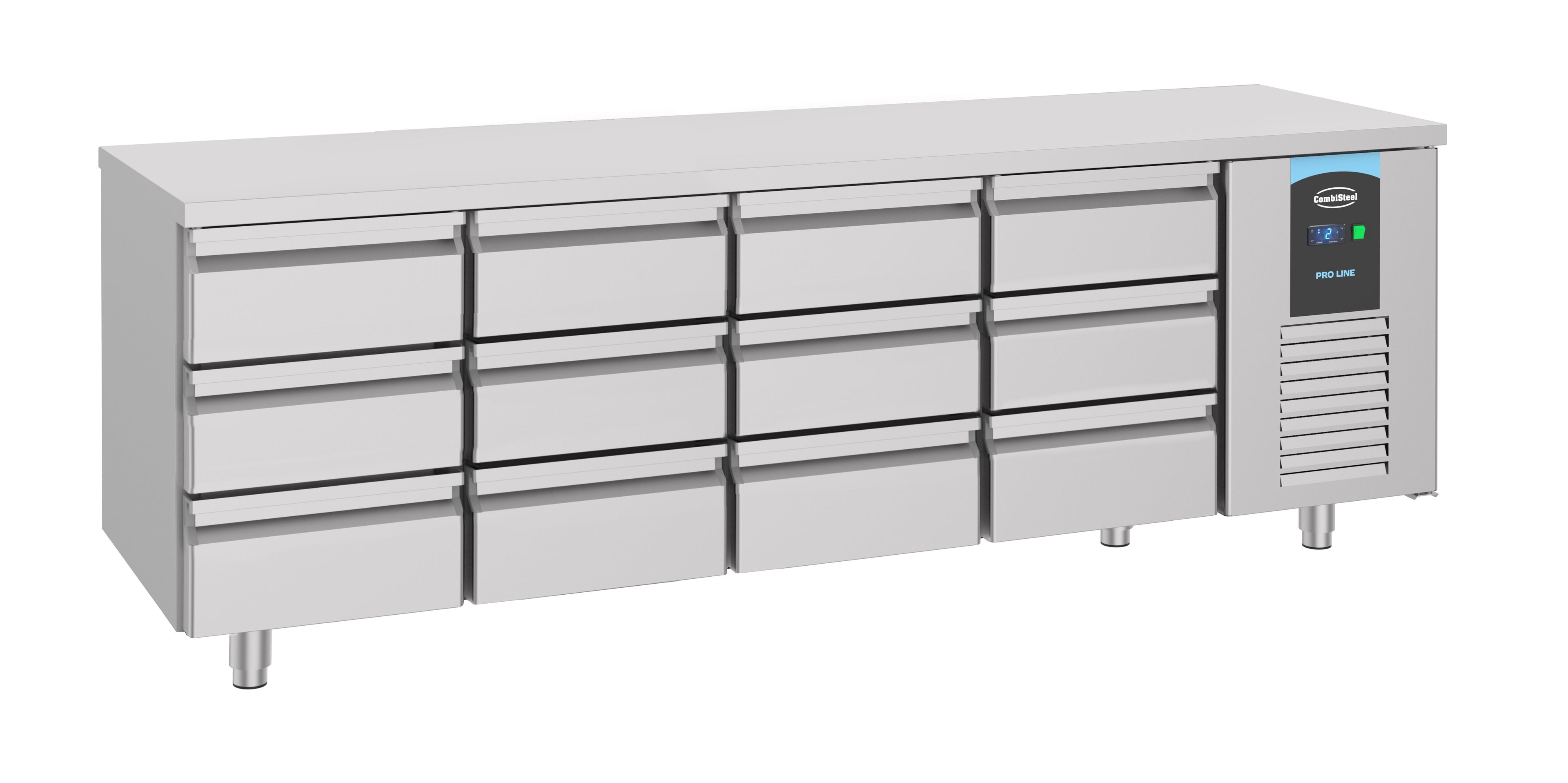 CombiSteel 700 REFRIGERATED COUNTER 12 DRAWERS ENERGY LINE