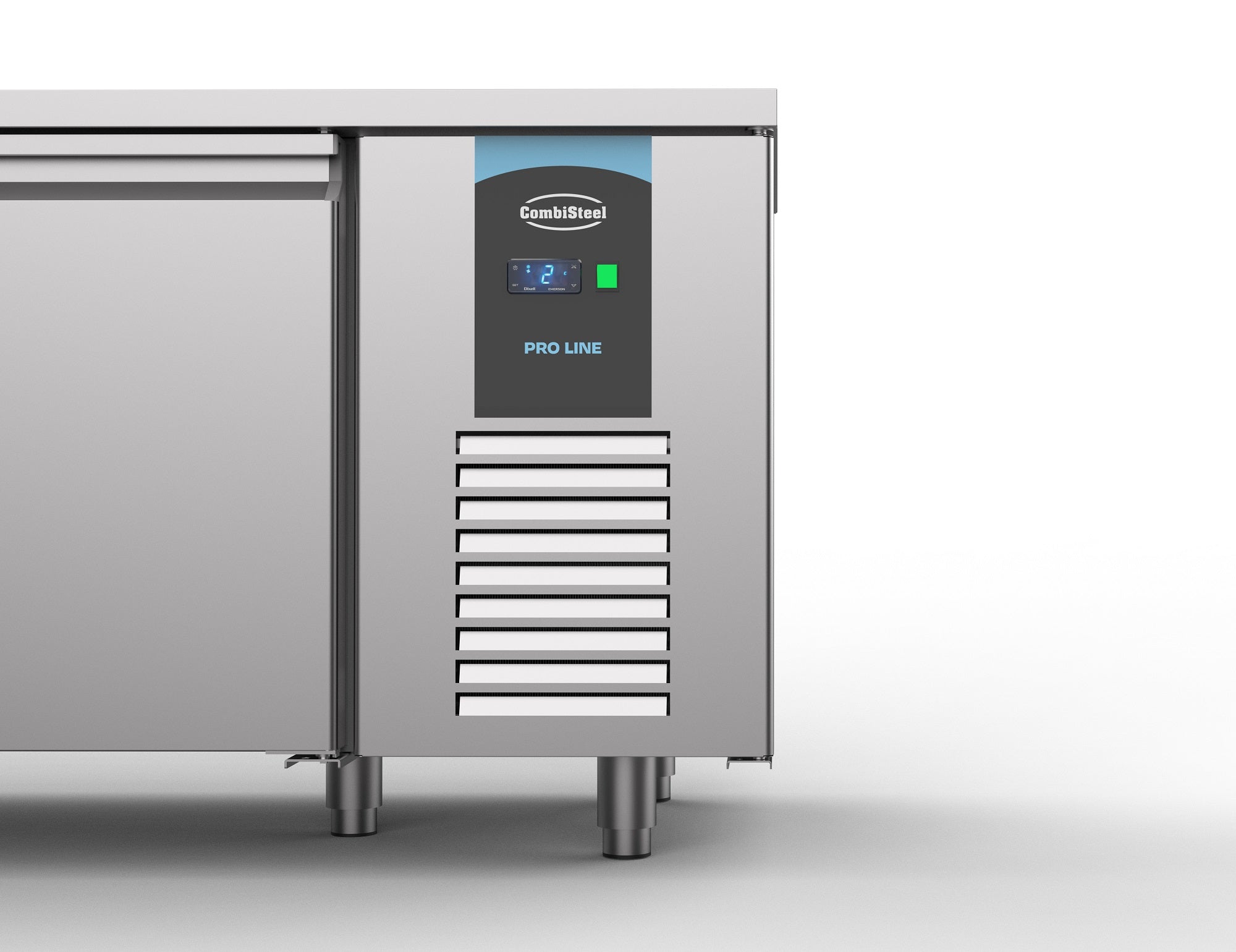 CombiSteel 700 REFRIGERATED COUNTER 2 DOORS 2 DRAWERS ENERGY LINE