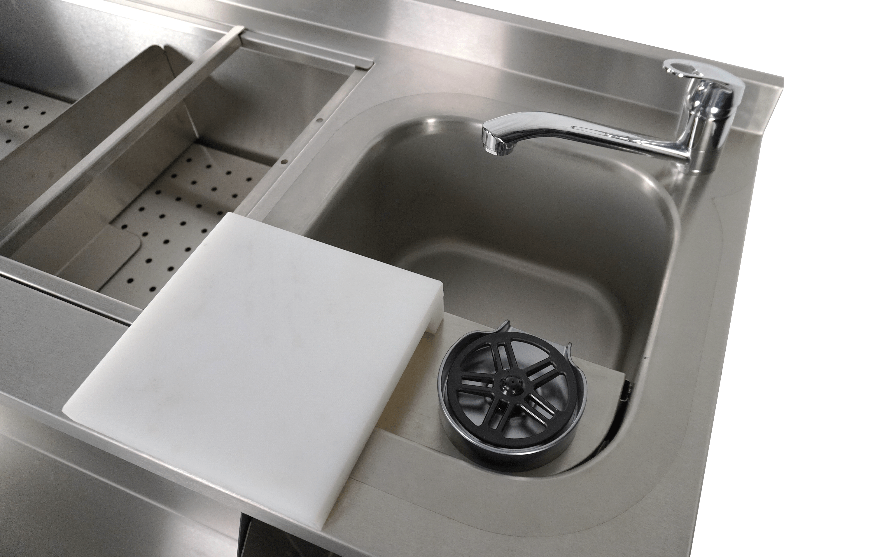 CombiSteel REFRIGERATED COUNTER 2 DOORS WITH COCKTAIL BAR STATION