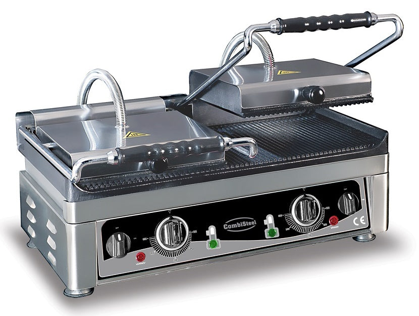 CombiSteel CONTACT GRILL DOUBLE GROOVED