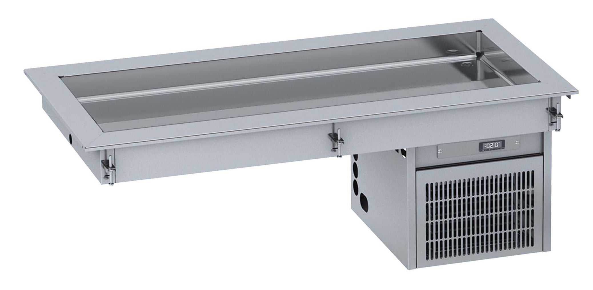 CombiSteel DROP-IN REFRIGERATED UNIT 2/1 - 80MM – commercial catering equipment