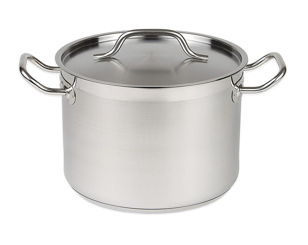 CombiSteel DEEP STOCKPOT MID HIGH SS + LID ø36 22L