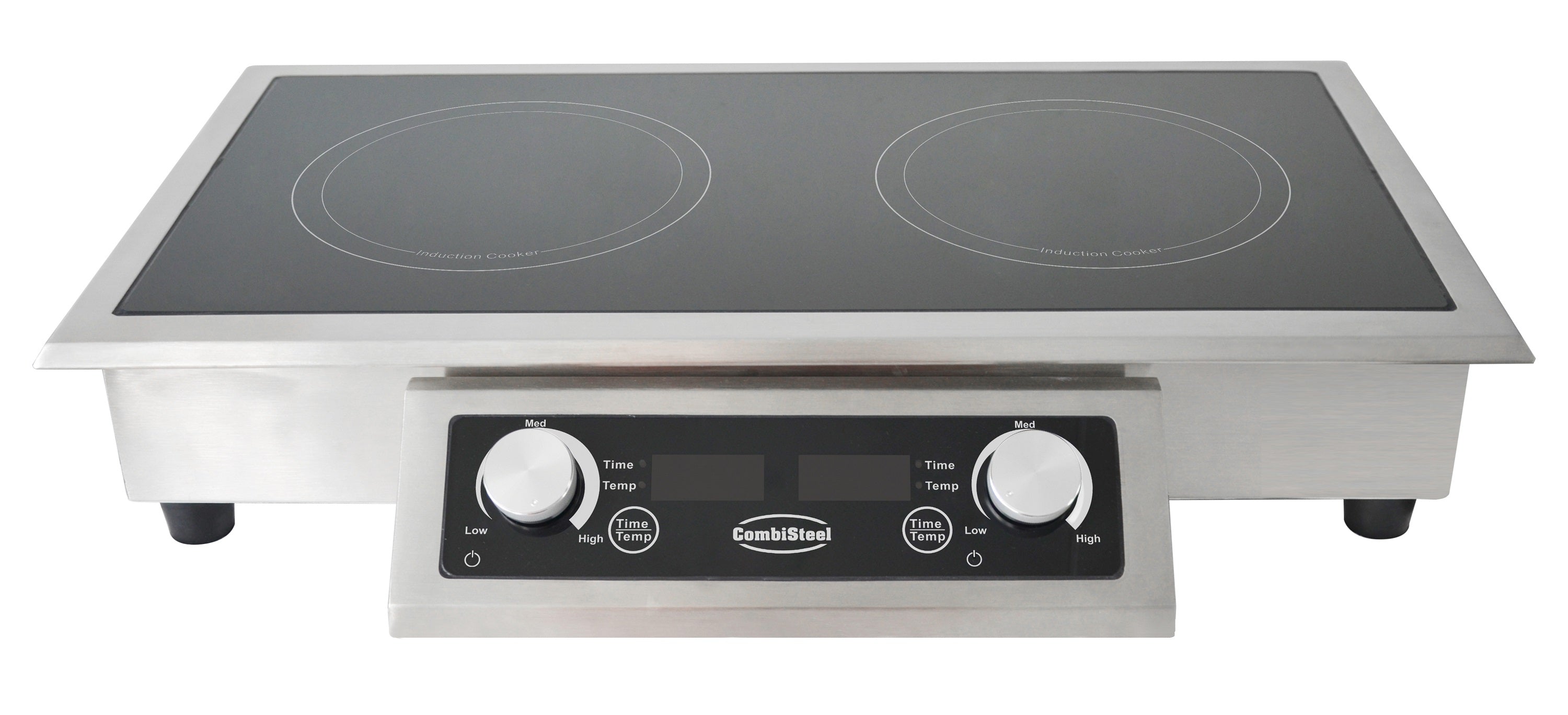 CombiSteel DROP-IN INDUCTION STOVE 2 HOBS  ONLY SUITABLE FOR INDUCTION PANS