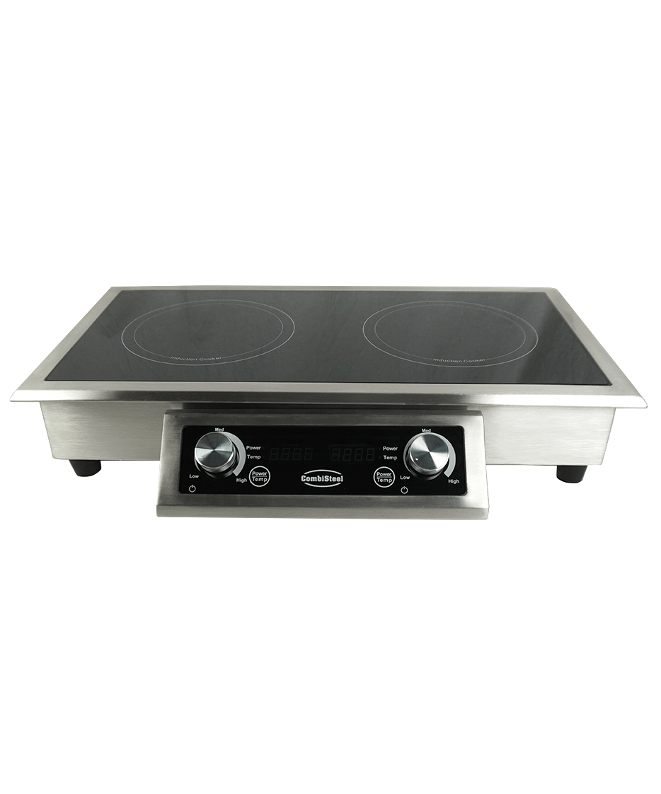 CombiSteel DROP-IN INDUCTION STOVE 2 HOBS  ONLY SUITABLE FOR INDUCTION PANS