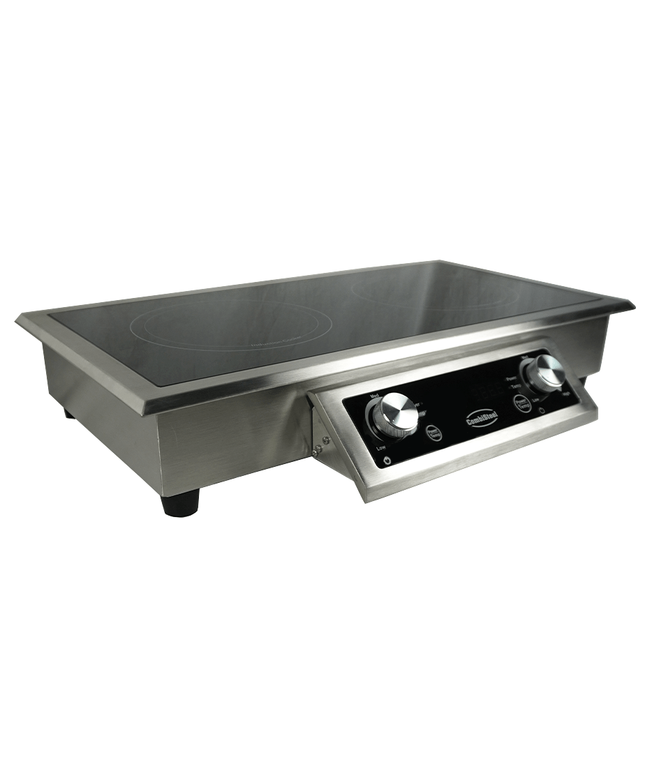 CombiSteel DROP-IN INDUCTION STOVE 2 HOBS  ONLY SUITABLE FOR INDUCTION PANS