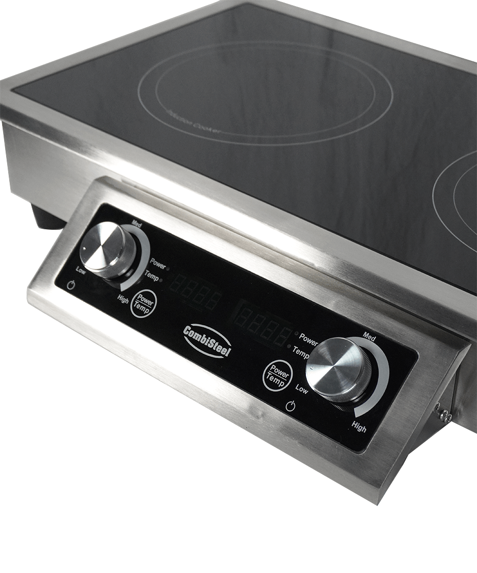 CombiSteel DROP-IN INDUCTION STOVE 2 HOBS  ONLY SUITABLE FOR INDUCTION PANS