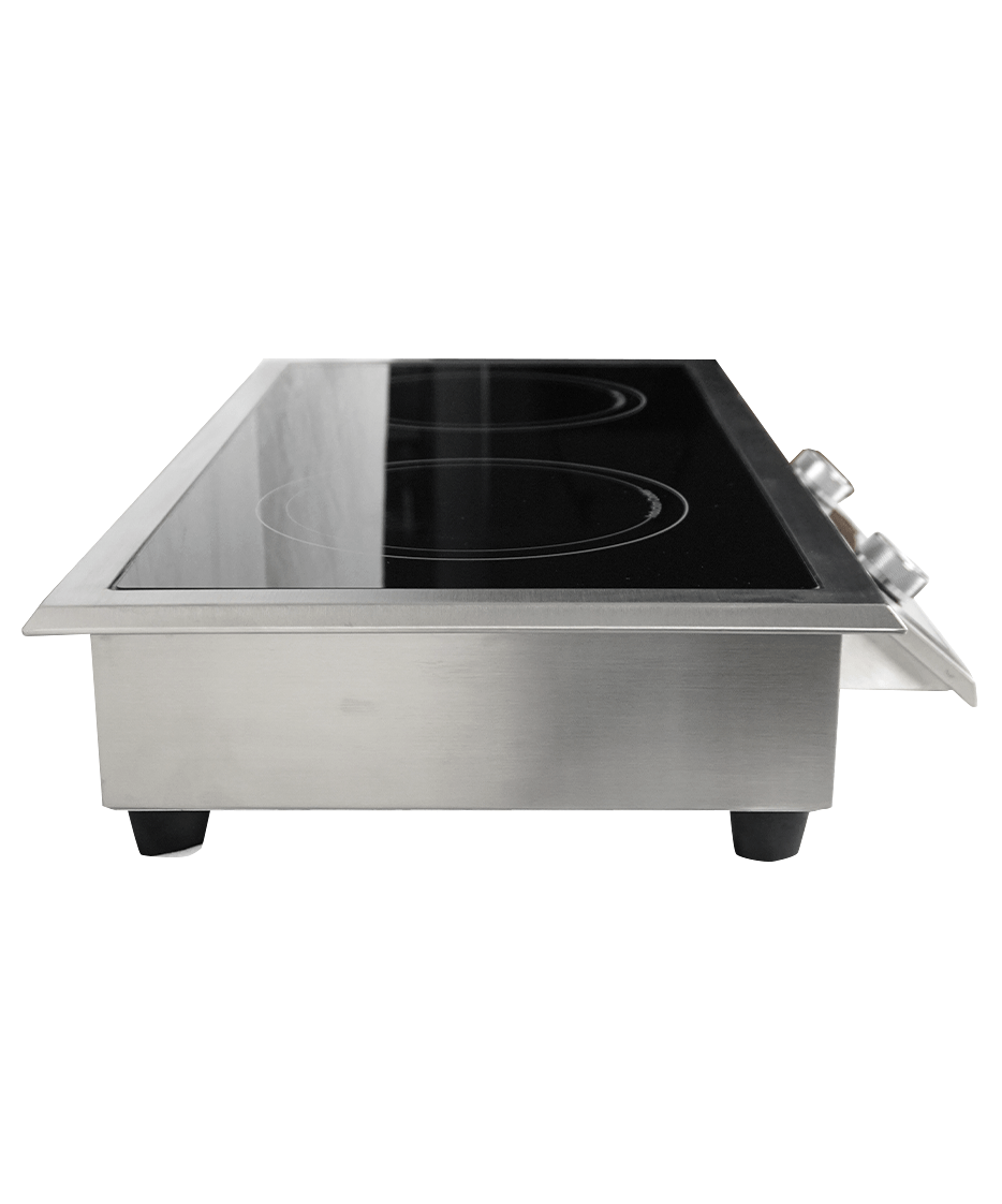 CombiSteel DROP-IN INDUCTION STOVE 2 HOBS  ONLY SUITABLE FOR INDUCTION PANS