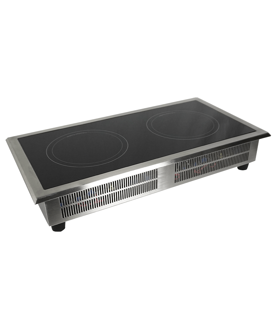 CombiSteel DROP-IN INDUCTION STOVE 2 HOBS  ONLY SUITABLE FOR INDUCTION PANS