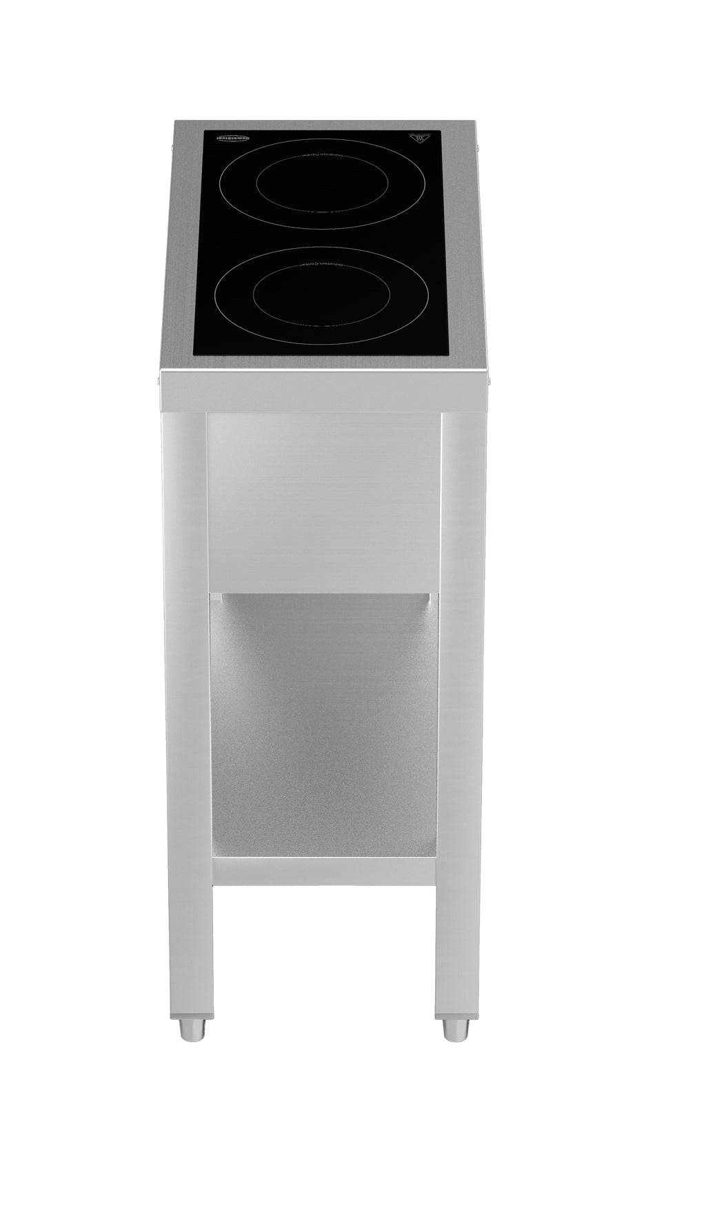 CombiSteel INDUCTION STOVE 2 HOBS WITH OPEN FRAME