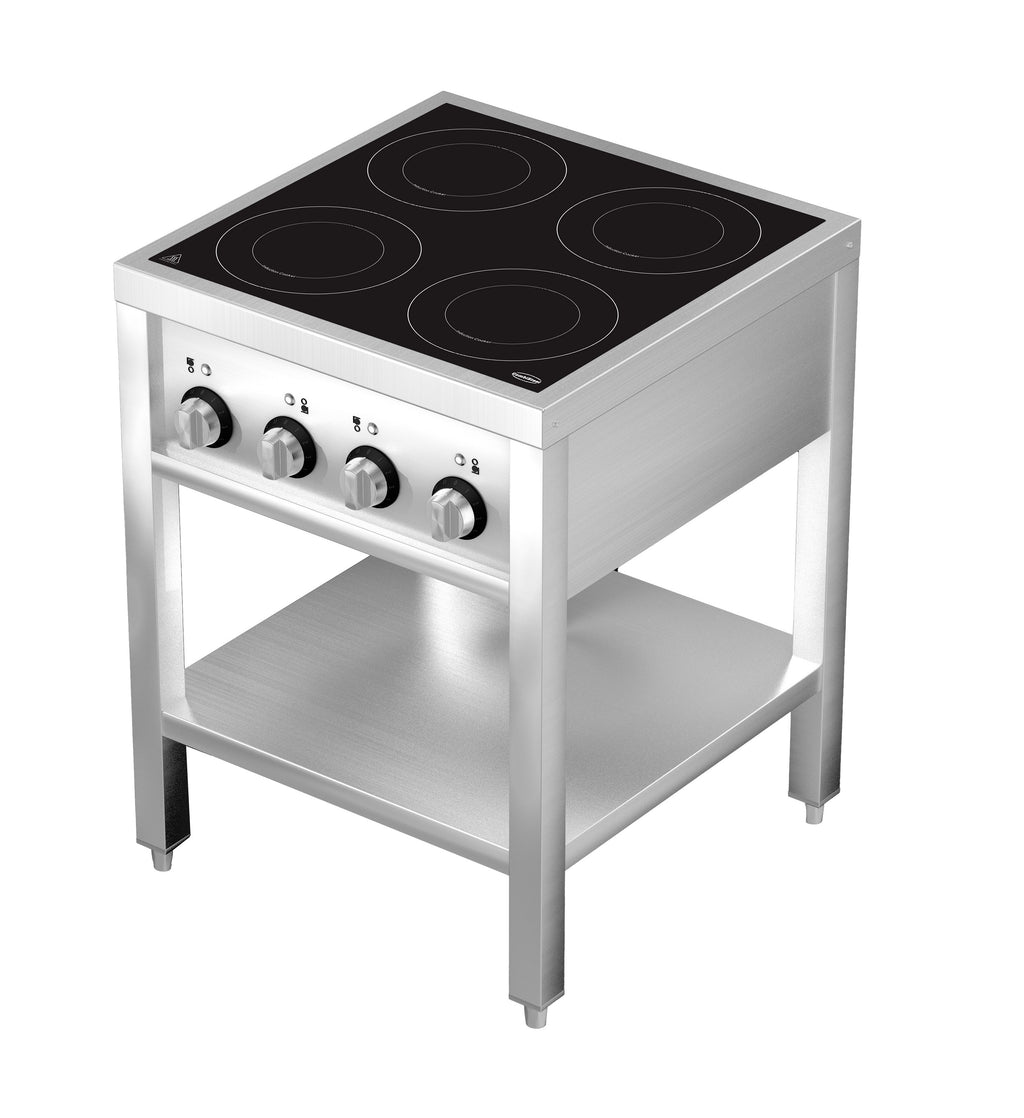 CombiSteel INDUCTION STOVE 4 HOBS WITH OPEN FRAME