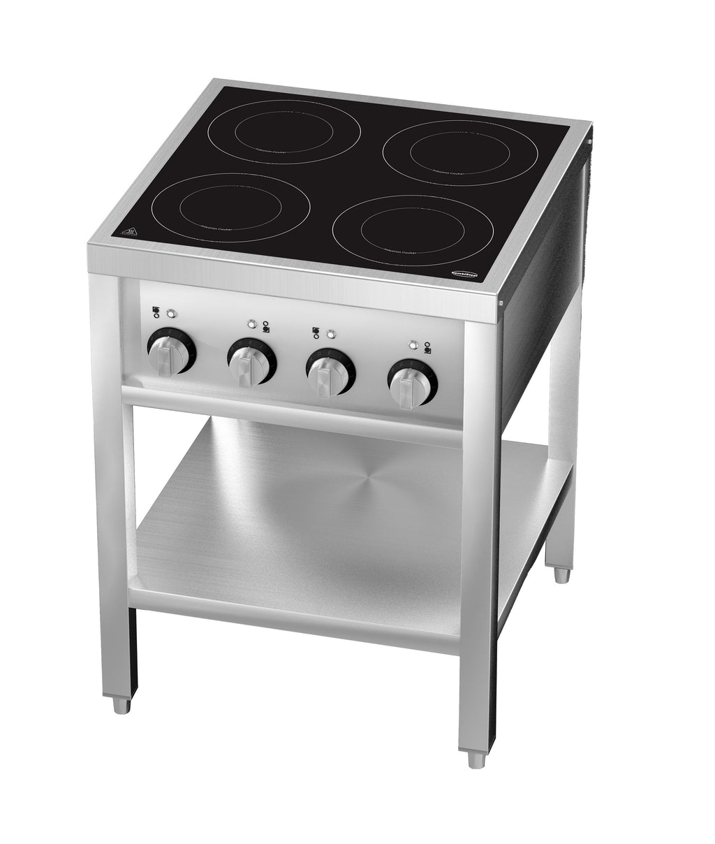 CombiSteel INDUCTION STOVE 4 HOBS WITH OPEN FRAME
