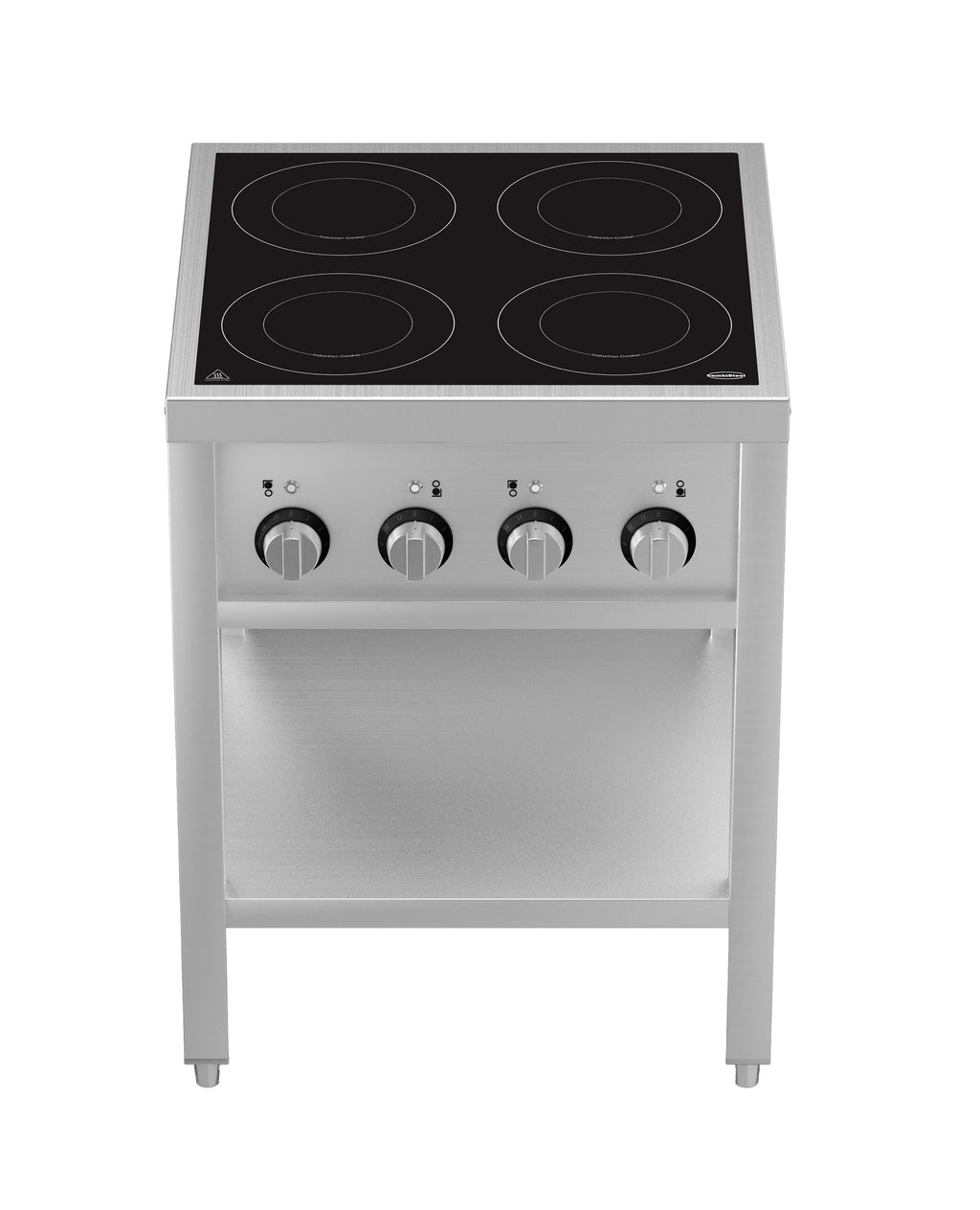 CombiSteel INDUCTION STOVE 4 HOBS WITH OPEN FRAME