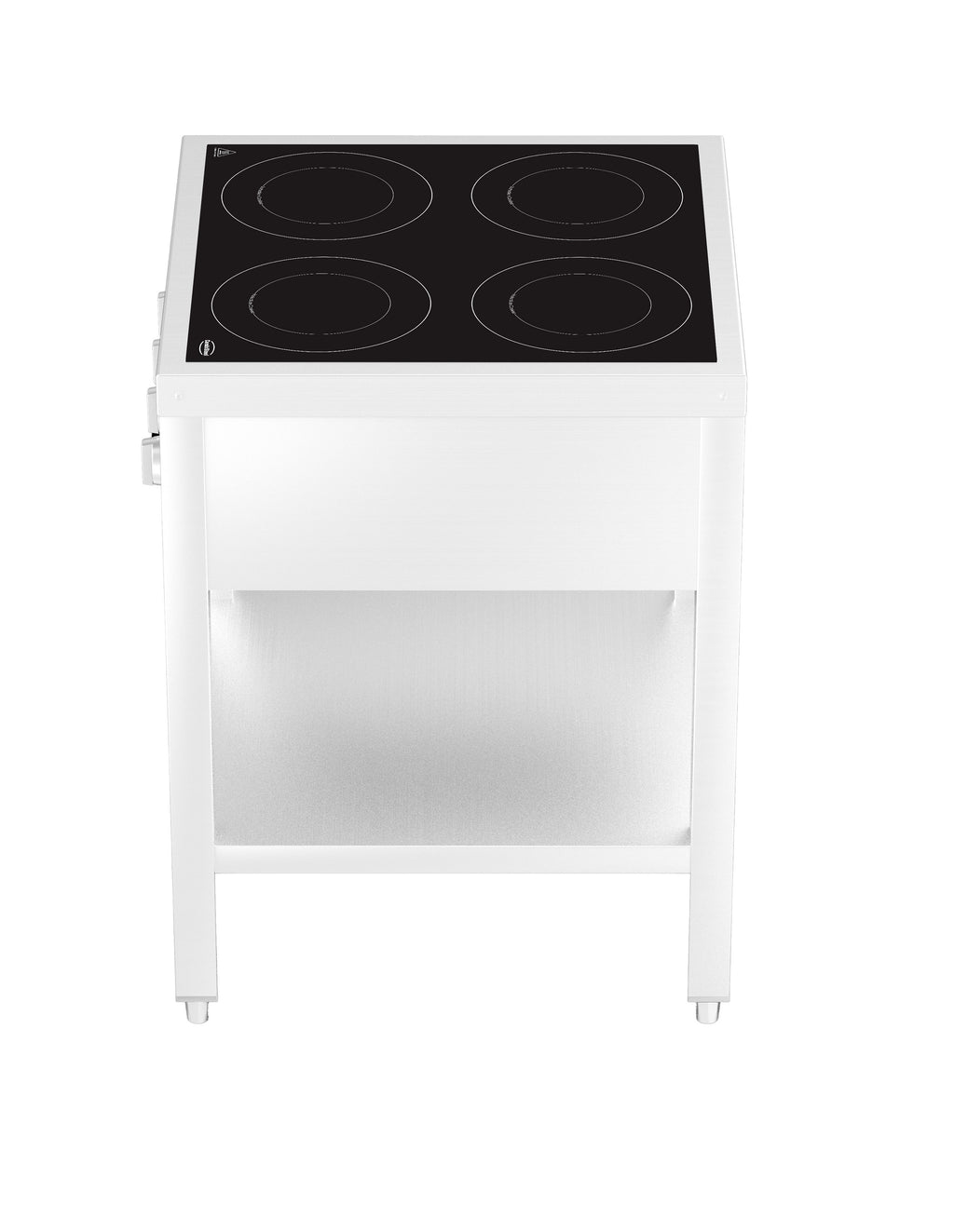CombiSteel INDUCTION STOVE 4 HOBS WITH OPEN FRAME
