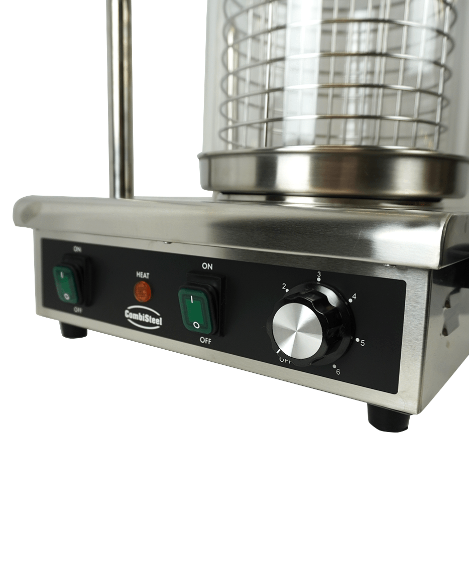 CombiSteel HOT DOG WARMER WITH 2 BREAD HEATING STICKS