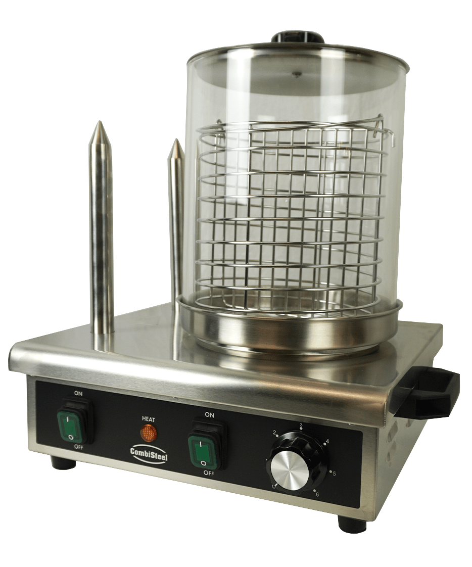 CombiSteel HOT DOG WARMER WITH 2 BREAD HEATING STICKS