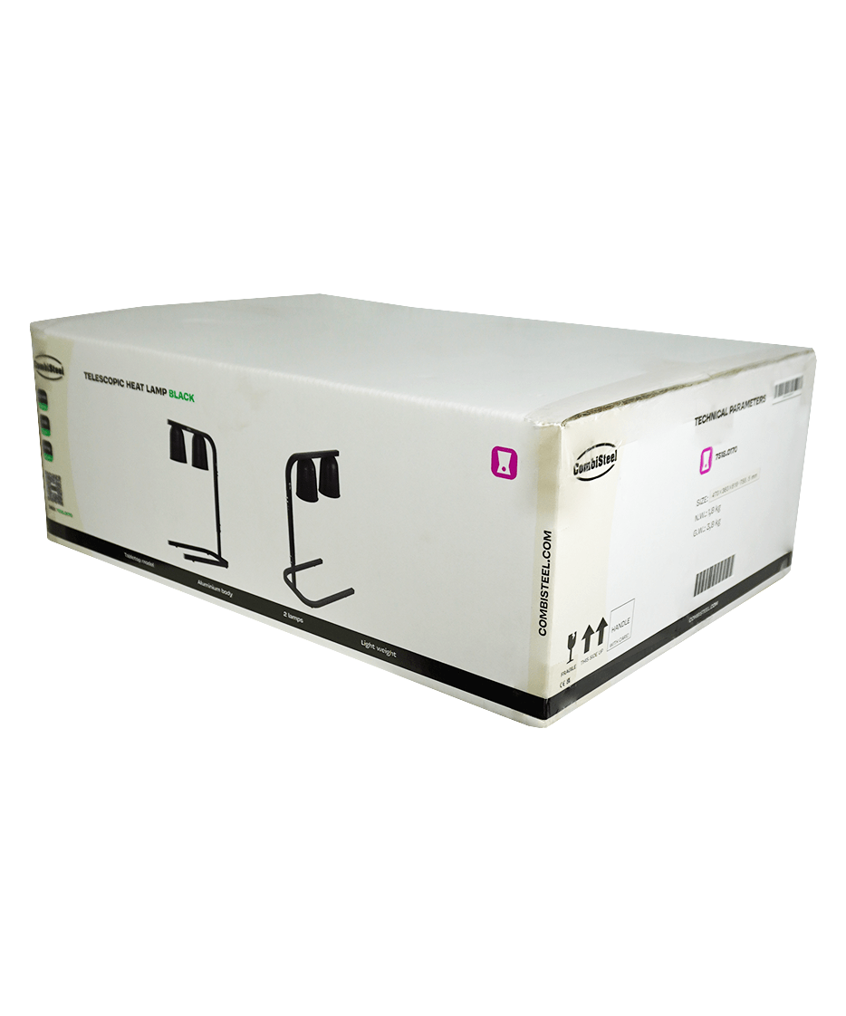 CombiSteel TELESCOPIC HEAT LAMP BLACK
