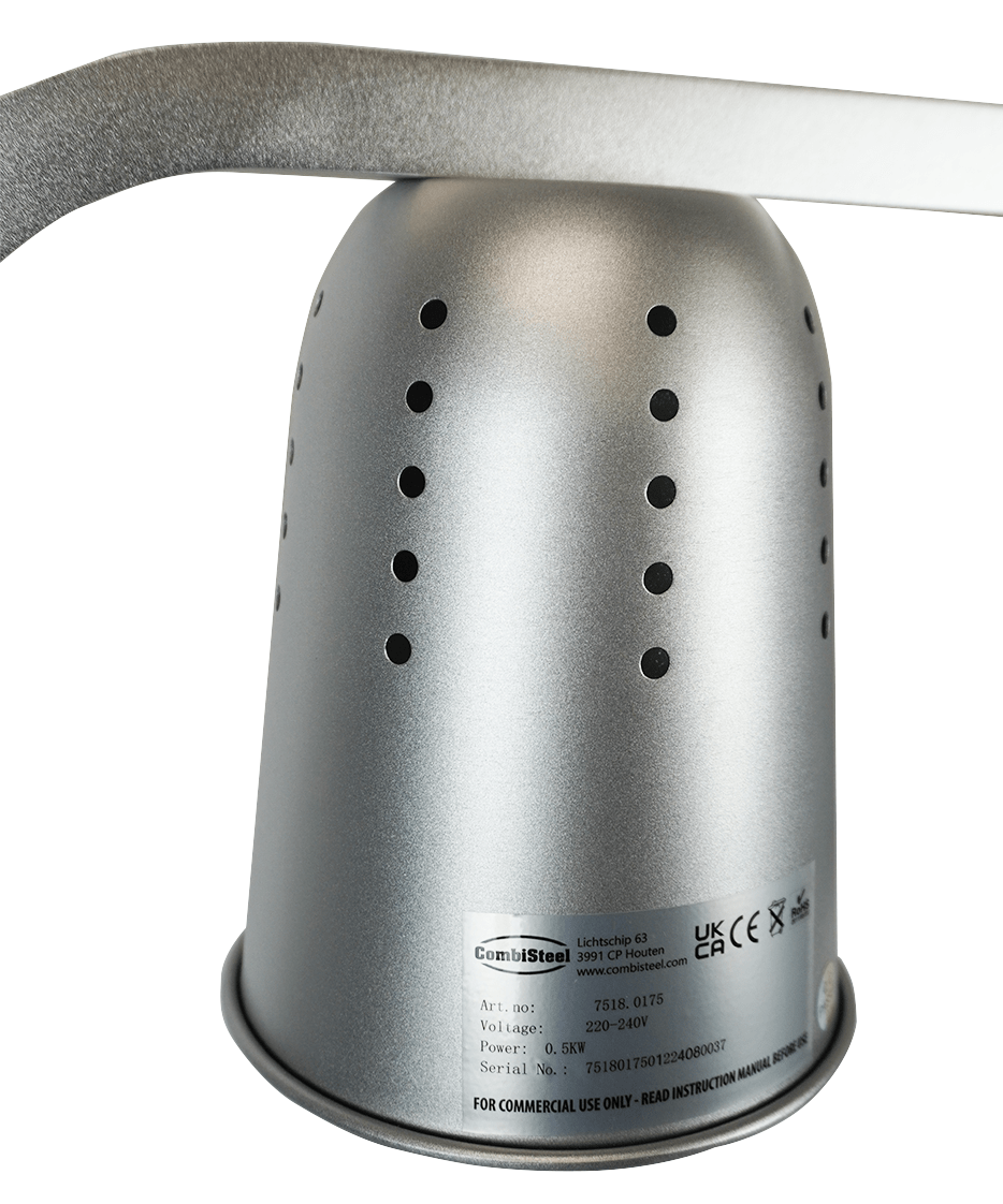 CombiSteel TELESCOPIC HEAT LAMP SILVER