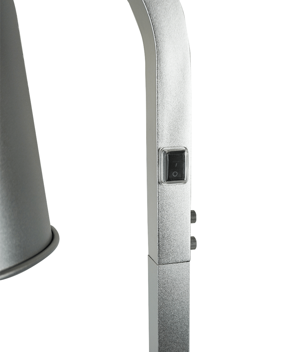 CombiSteel TELESCOPIC HEAT LAMP SILVER