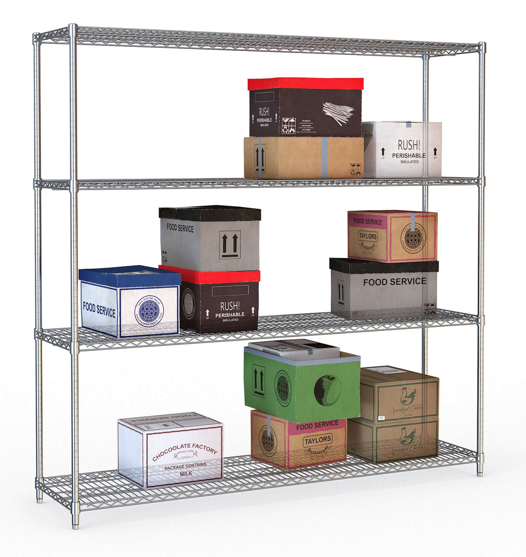 CombiSteel SHELF UNITS 4 LEVELS 1800 FLAT PACKED