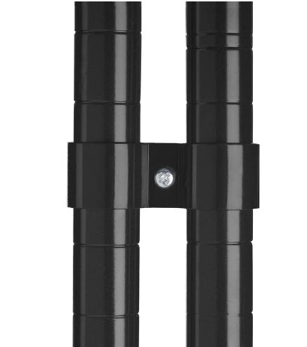 CombiSteel SET OF 2 POLE CLAMPS BLACK FOR 7530.0025-0030-0035-0040