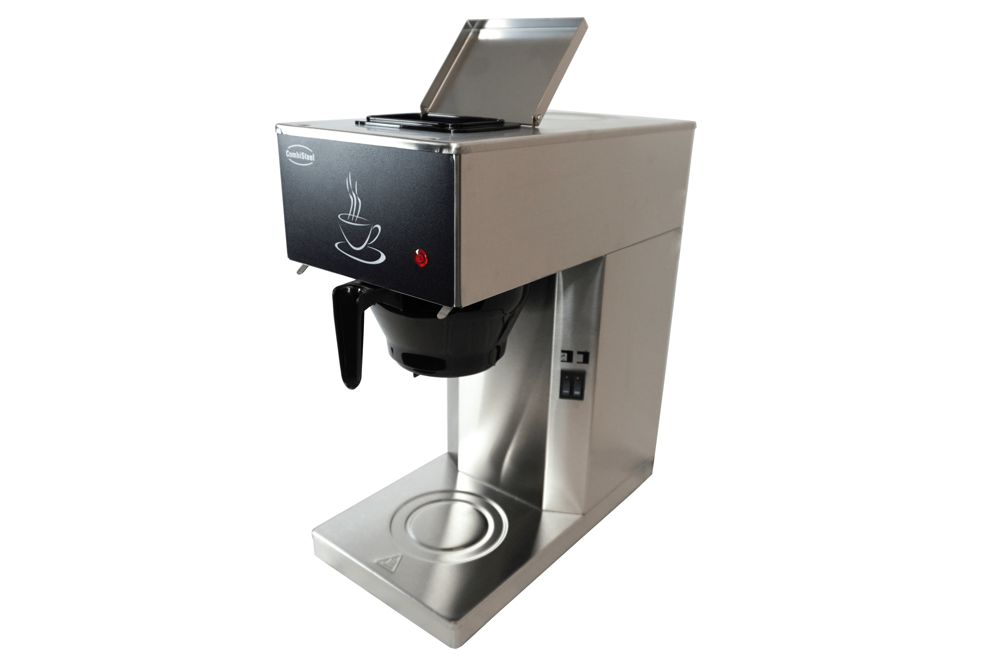 CombiSteel COFFEE MACHINE INCL. 1 GLASS COFFEE JUG 1.8L