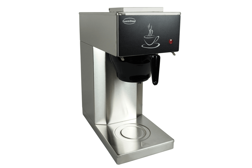 CombiSteel COFFEE MACHINE INCL. 2 GLASS COFFEE JUGS 1.8L