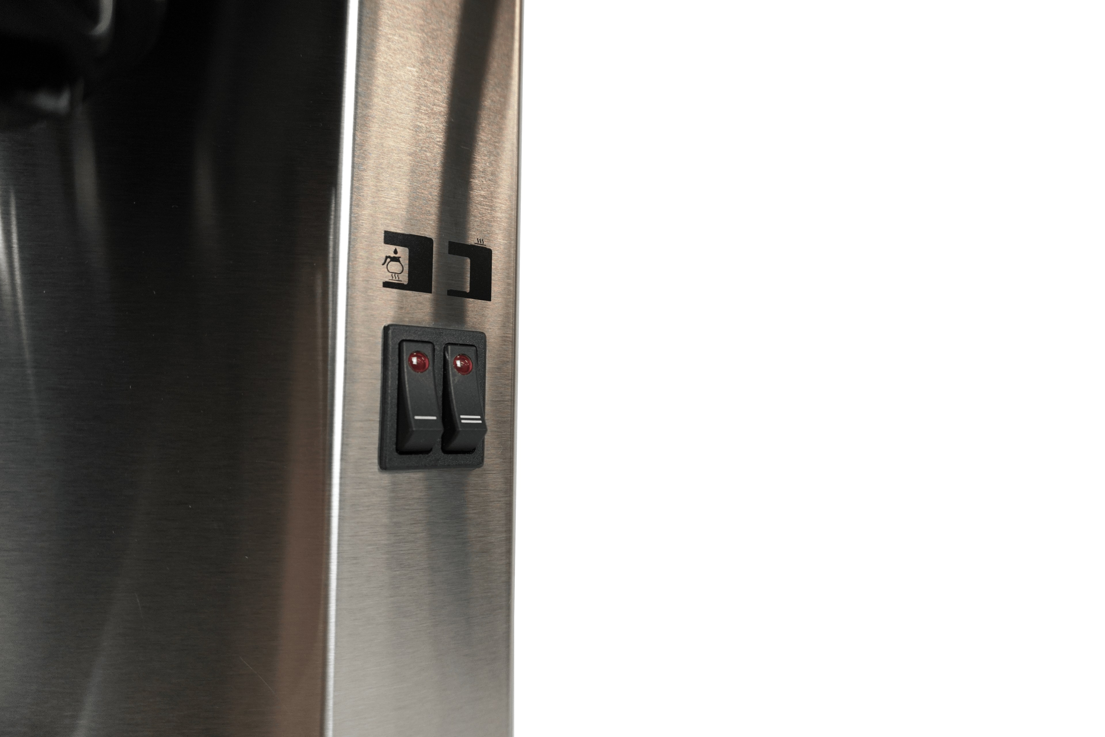 CombiSteel COFFEE MACHINE INCL. 2 GLASS COFFEE JUGS 1.8L