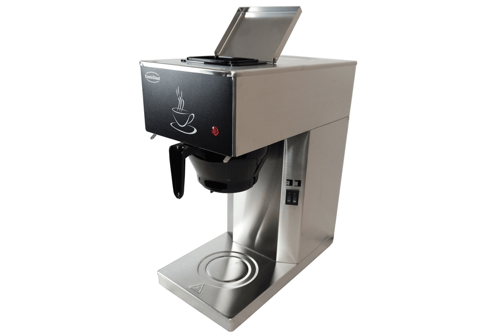 CombiSteel COFFEE MACHINE INCL. 2 GLASS COFFEE JUGS 1.8L