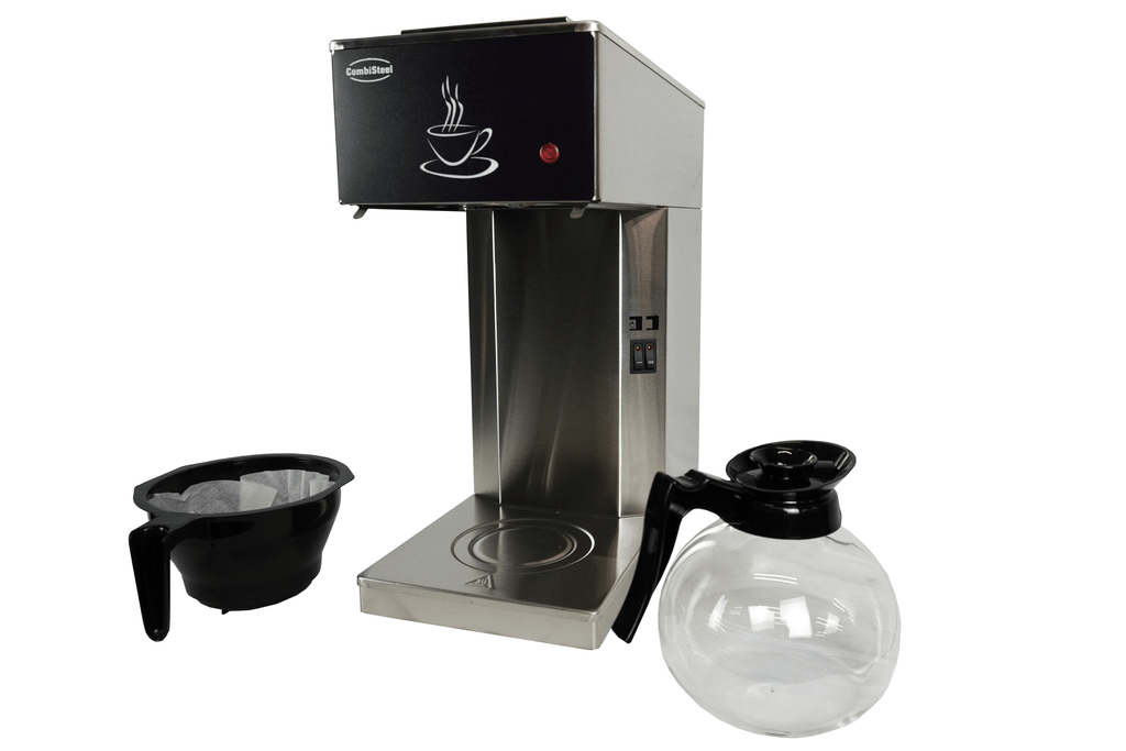CombiSteel COFFEE MACHINE INCL. 1 GLASS COFFEE JUG 1.8L