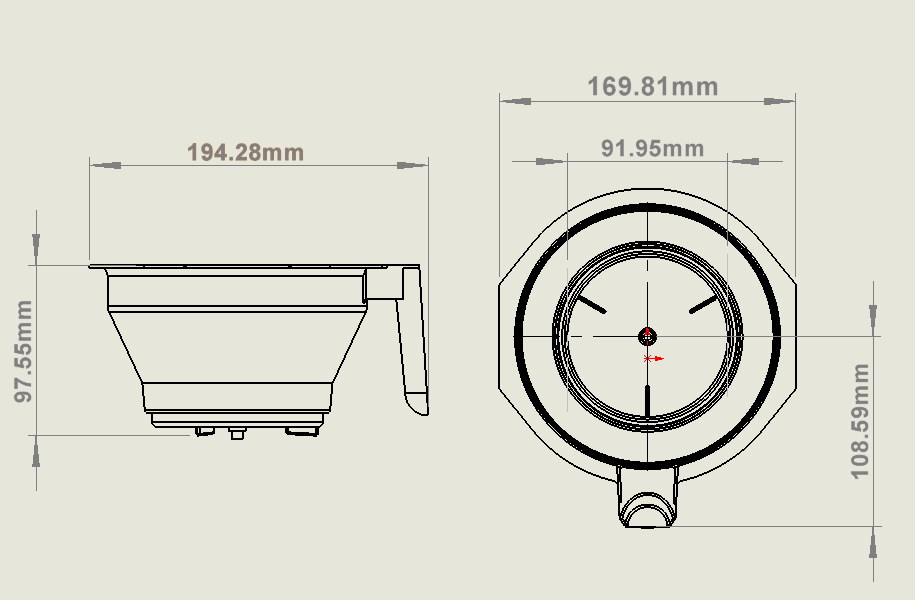 CombiSteel COFFEE FILTER HOLDER