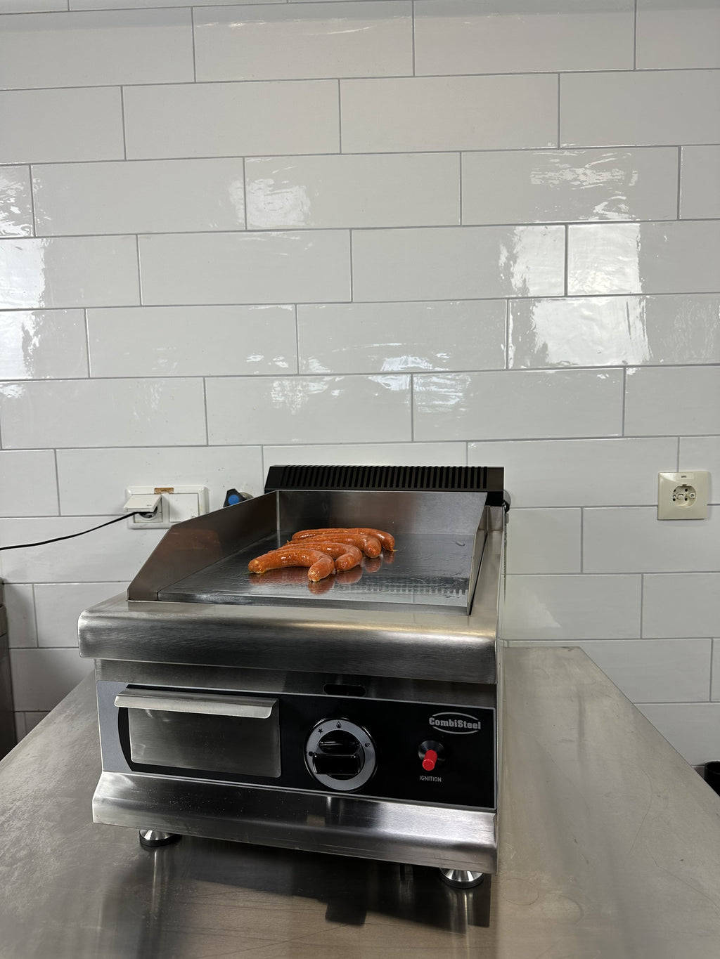 CombiSteel GAS FRY TOP CHROME 400