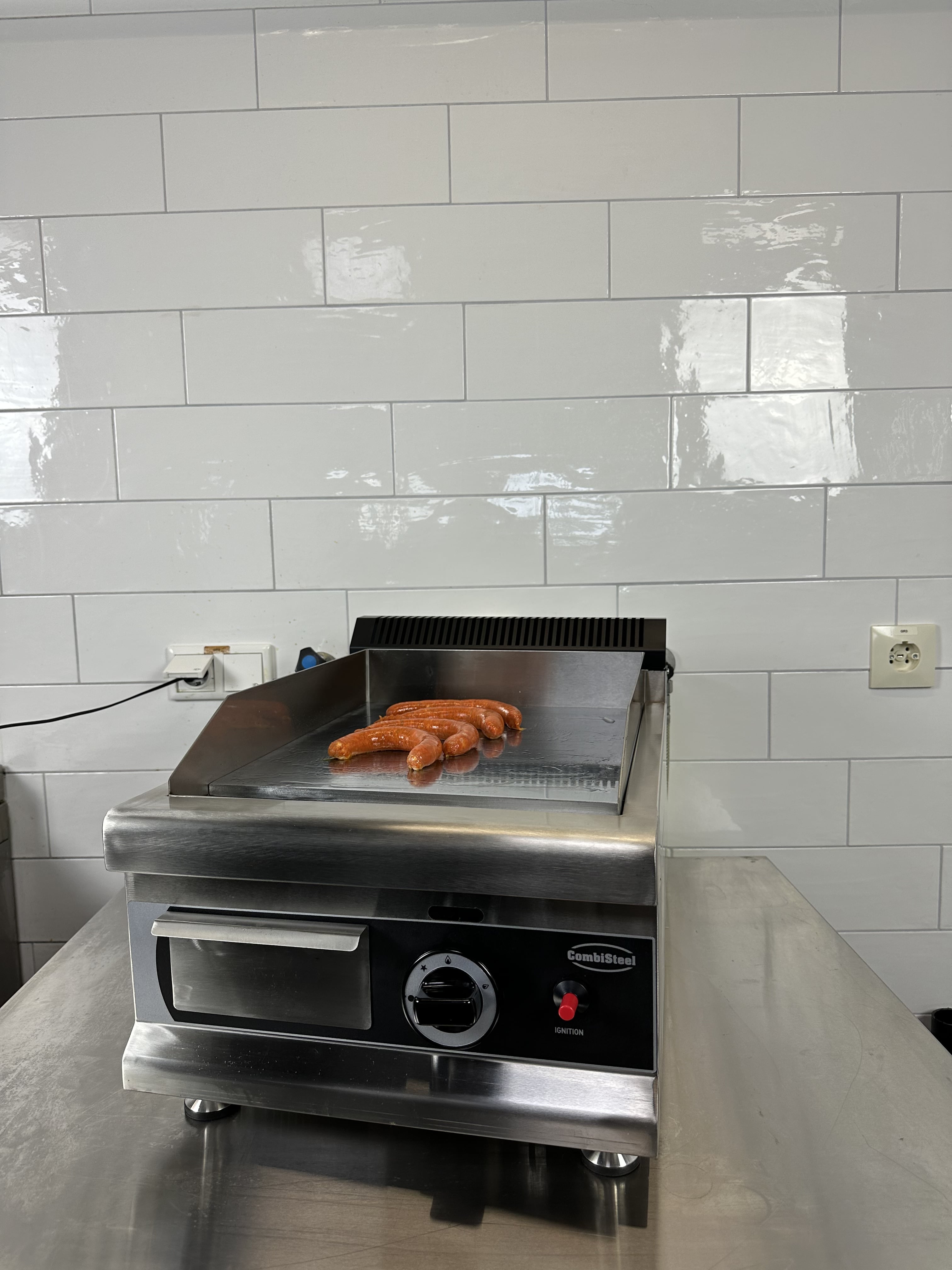 CombiSteel GAS FRY TOP CHROME 400