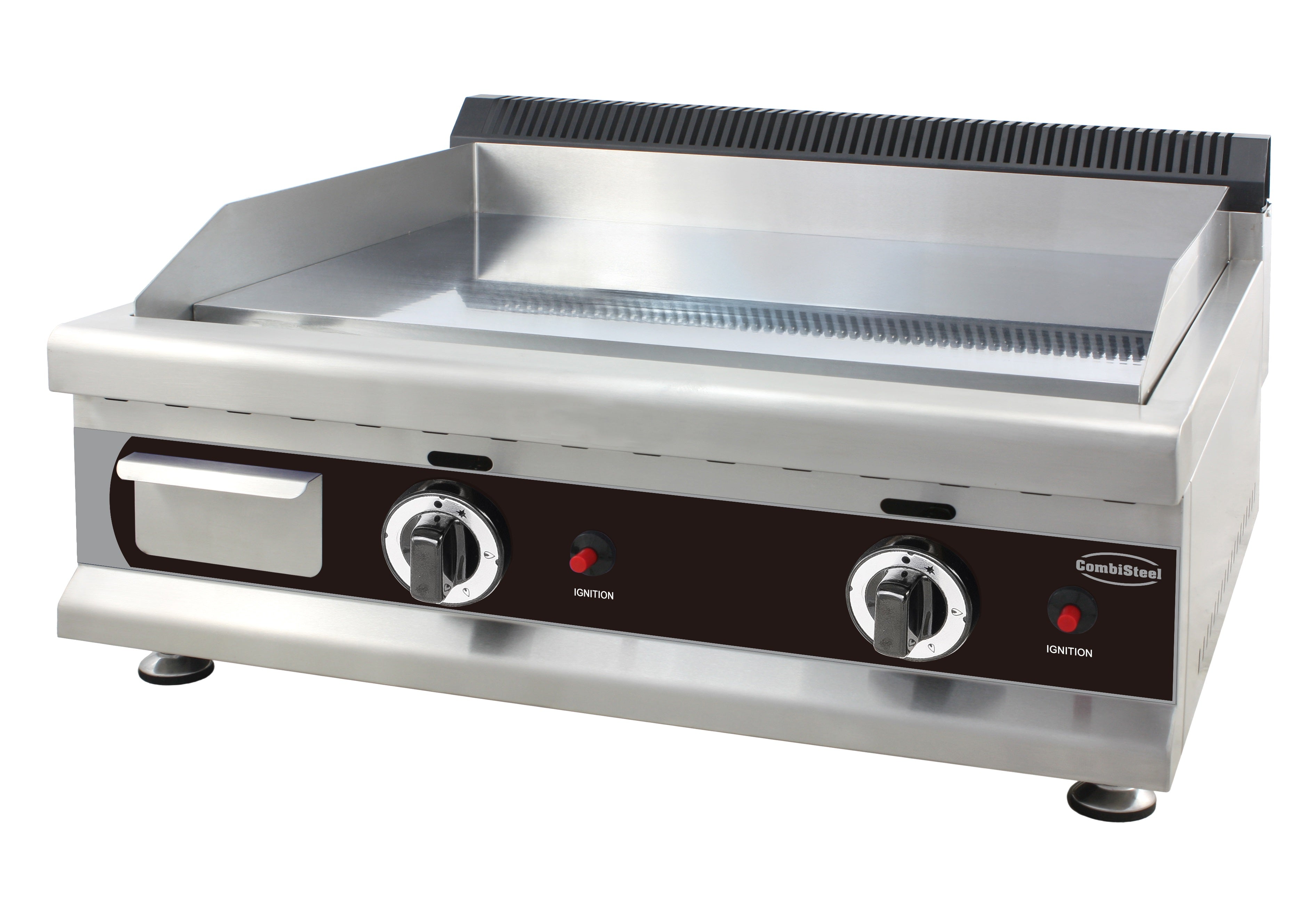 CombiSteel GAS FRY TOP CHROME 800 PROPANE