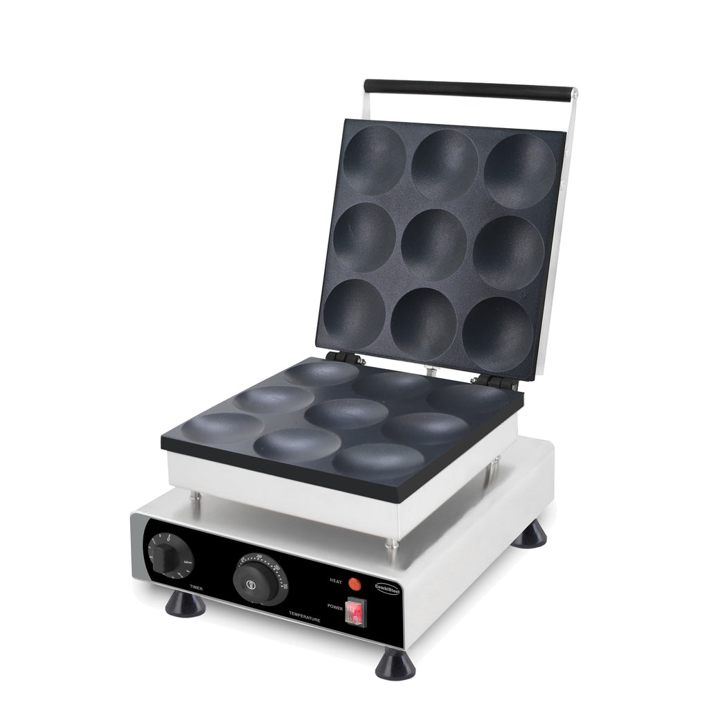 CombiSteel PANCAKE MAKER 9PCS - AMERICAN - Ø7.5CM