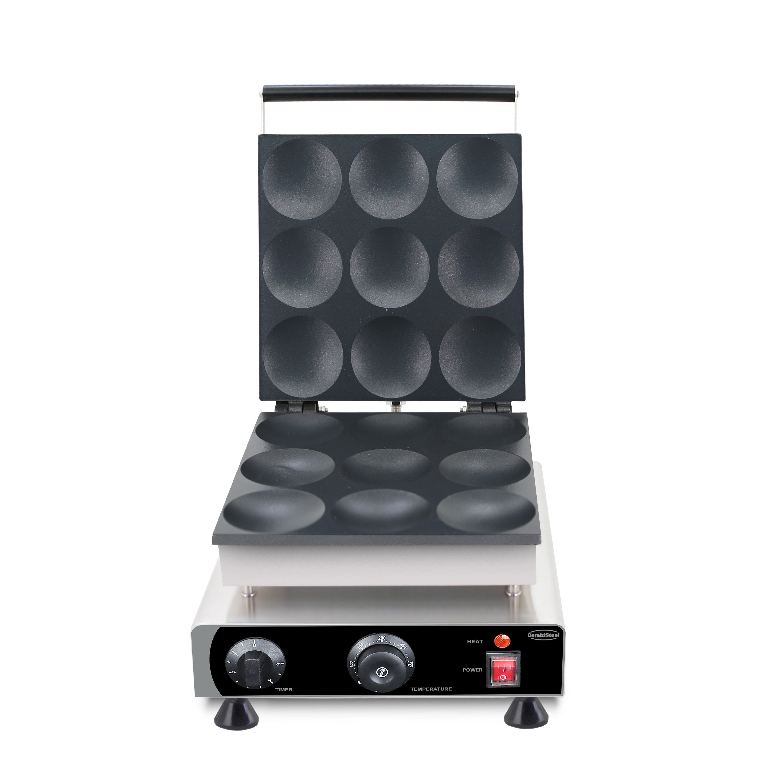 CombiSteel PANCAKE MAKER 9PCS - AMERICAN - Ø7.5CM