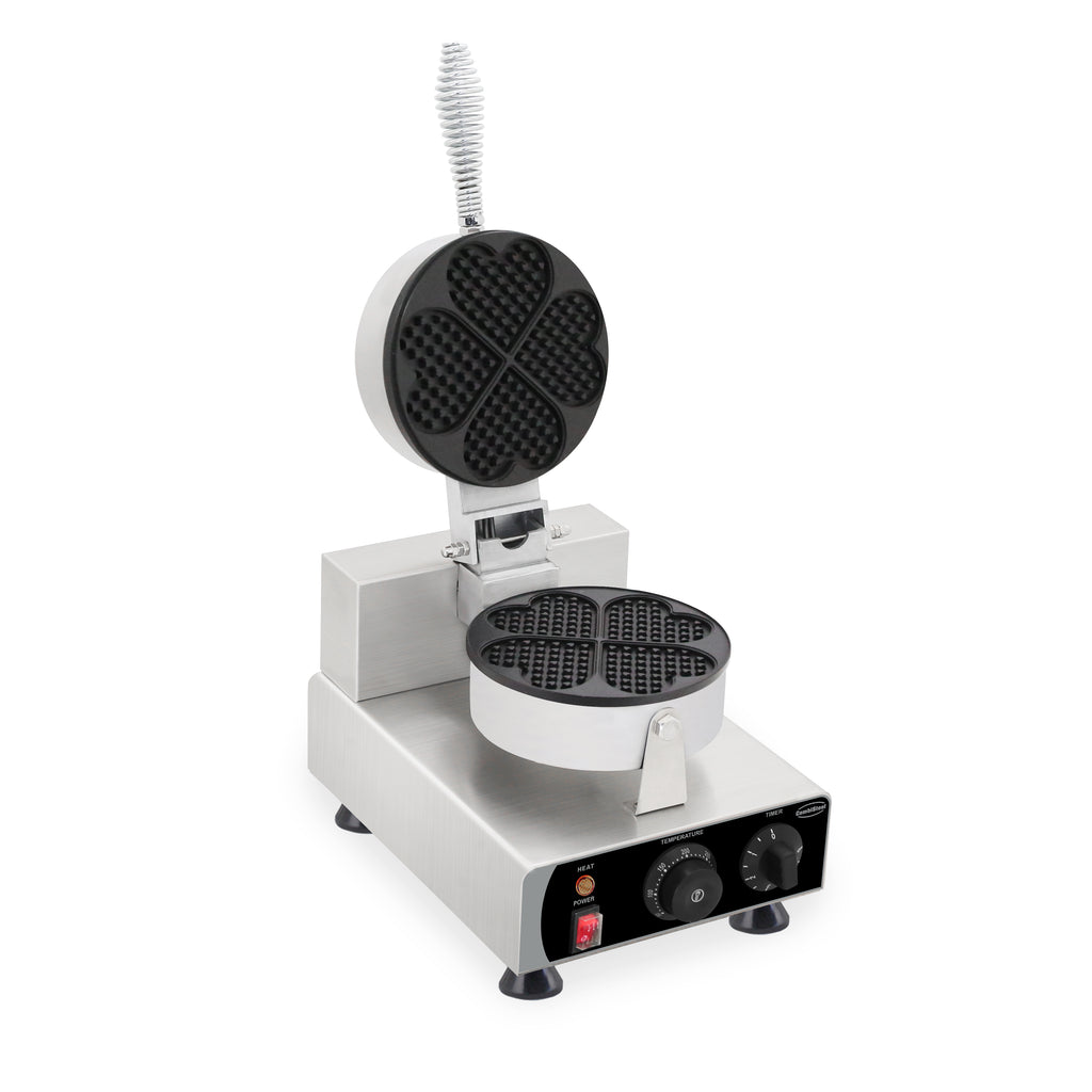 CombiSteel WAFFLE IRON 4PCS HEART SHAPE
