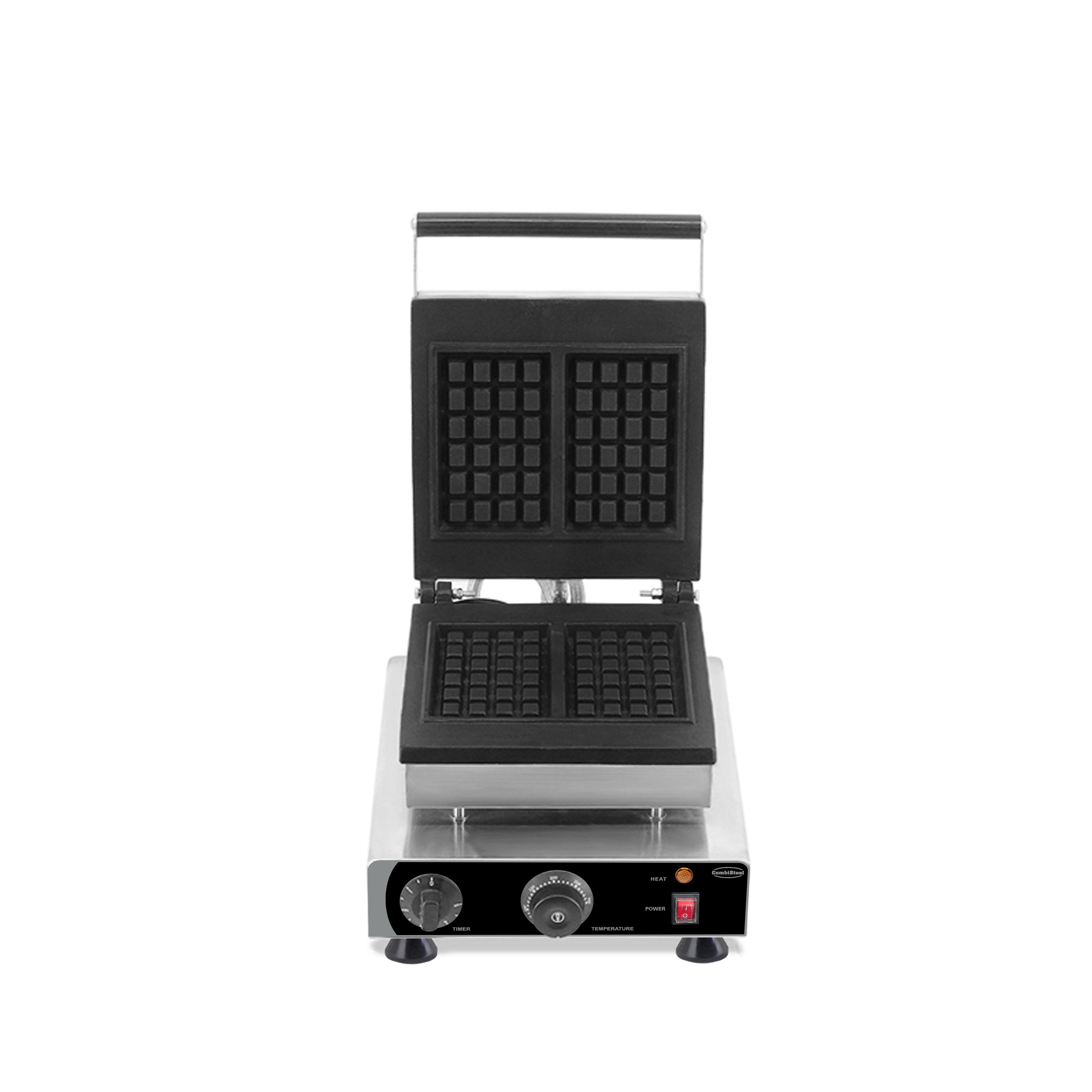 CombiSteel WAFFLE IRON 2PCS BRUSSELS WAFFLE